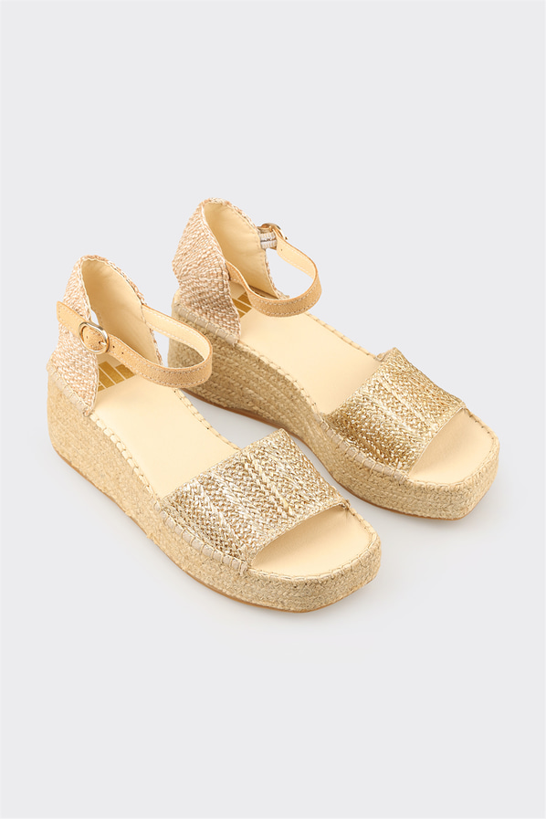 Gold Kadın Espadril