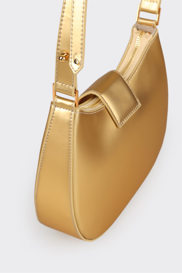 Gold kadın omuz çantası - Elle Shoes