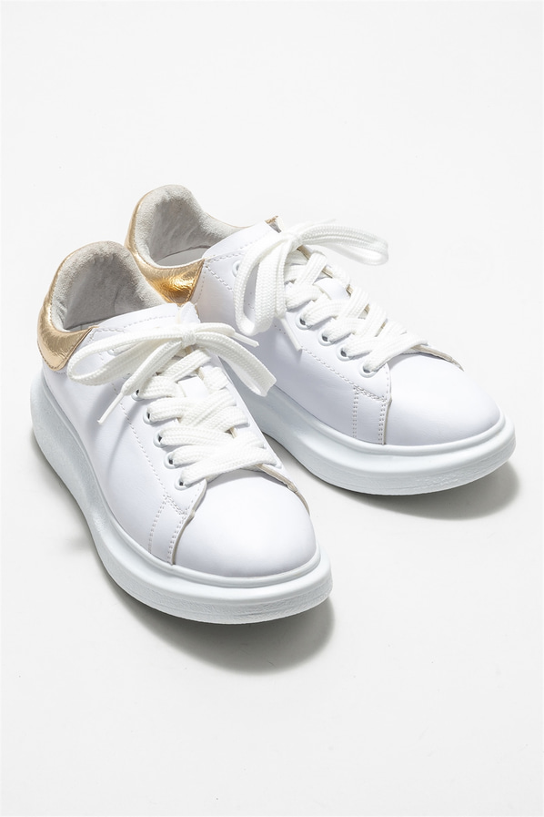 Gold kadın sneaker - Elle Shoes