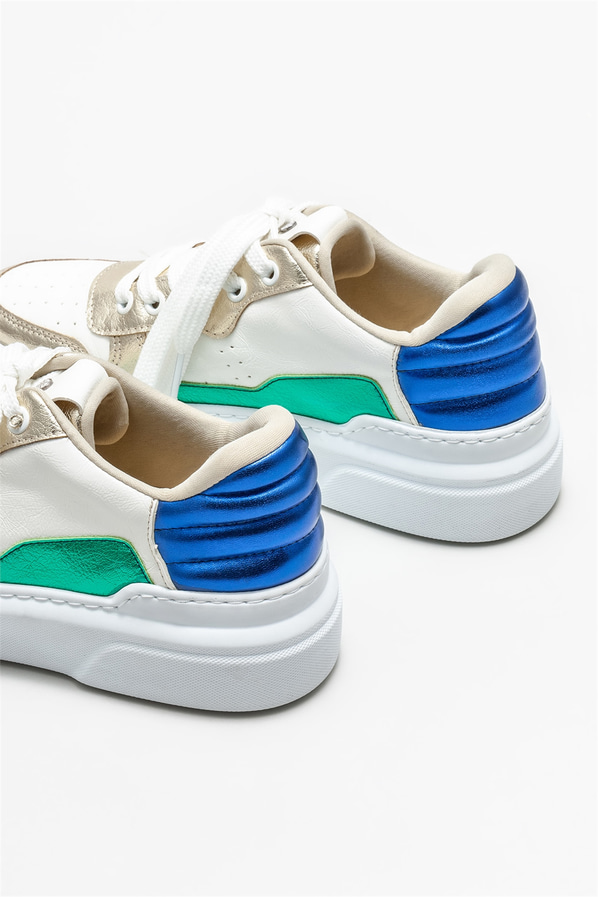 Gold kadın sneaker - Elle Shoes