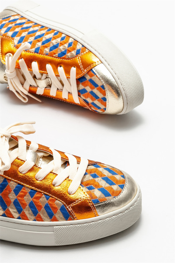 Gold kadın sneaker - Elle Shoes