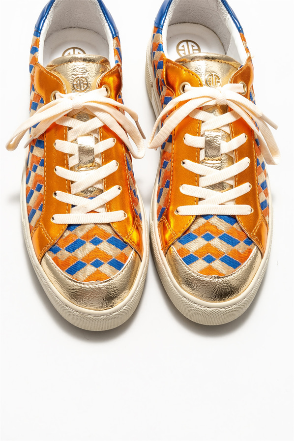 Gold kadın sneaker - Elle Shoes