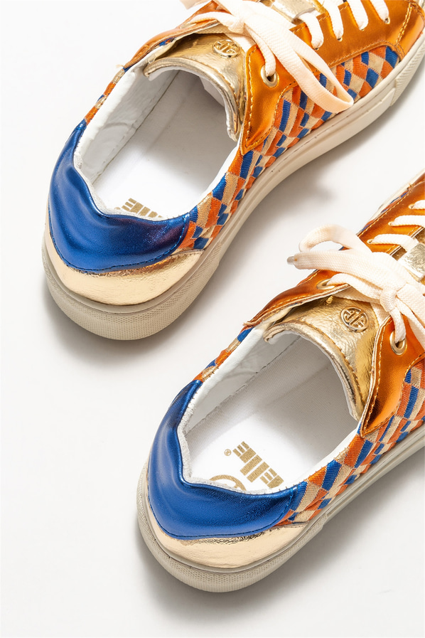 Gold kadın sneaker - Elle Shoes