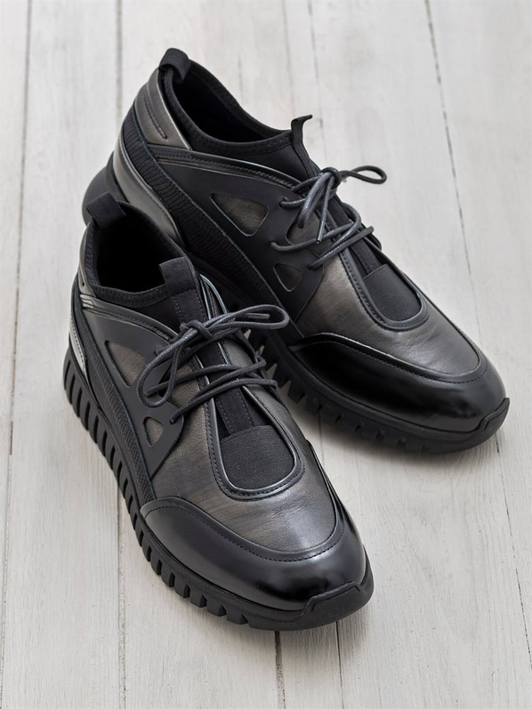 Siyah erkek ayakkabı - Elle Shoes
