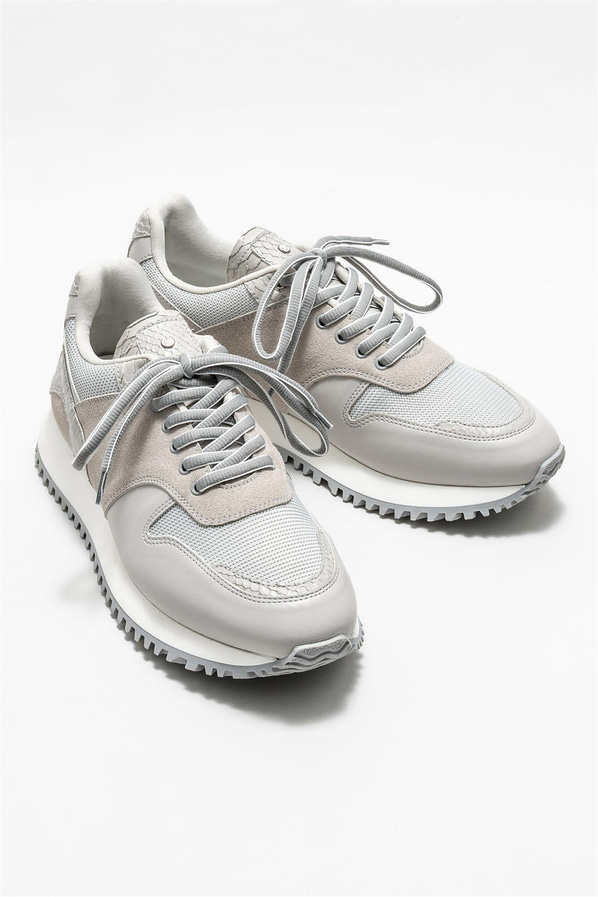 Gri erkek ayakkabı - Elle Shoes