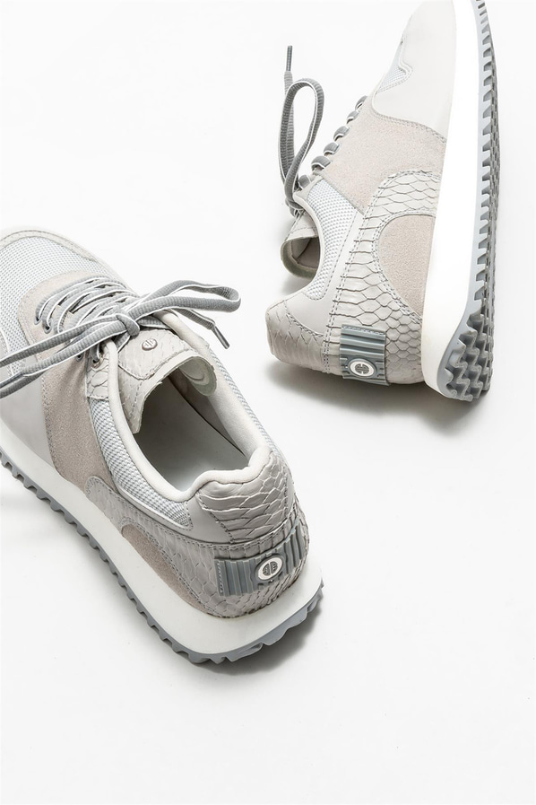 Gri erkek ayakkabı - Elle Shoes