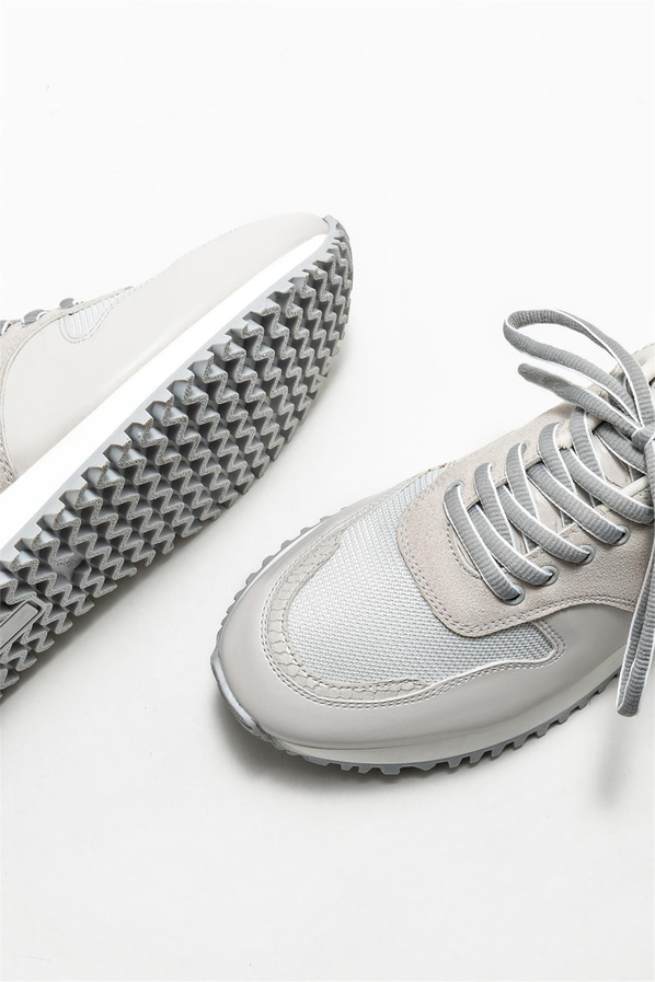 Gri erkek ayakkabı - Elle Shoes