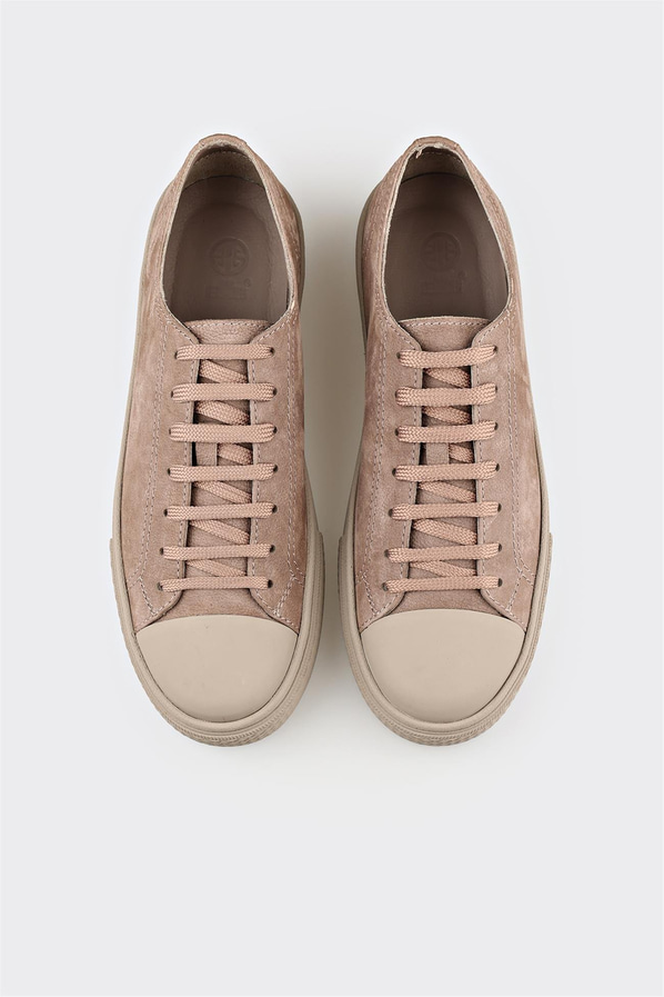 Gri Deri Erkek Günlük Ayakkabı