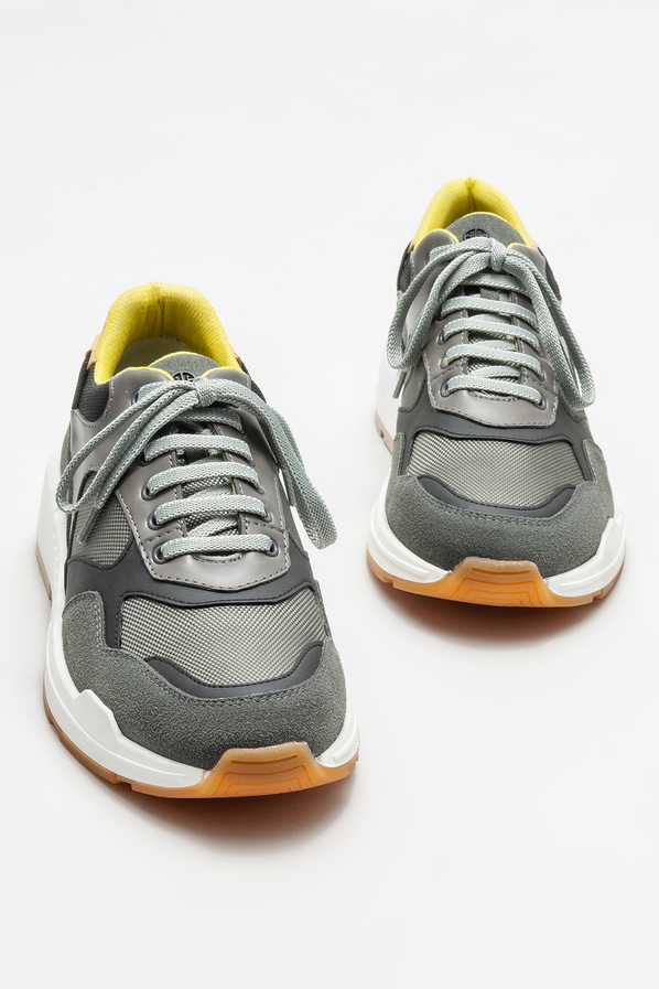 Gri erkek spor ayakkabı - Elle Shoes