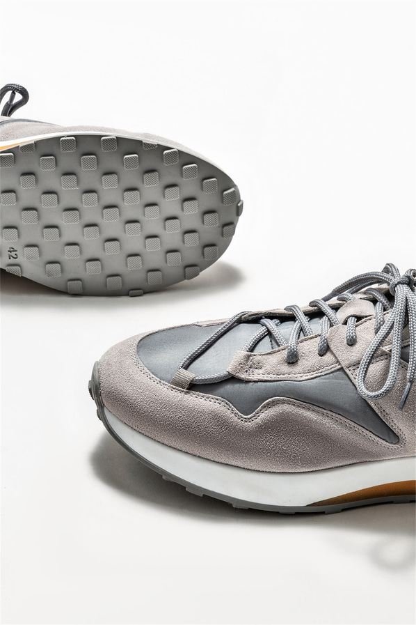 Gri erkek spor ayakkabı - Elle Shoes