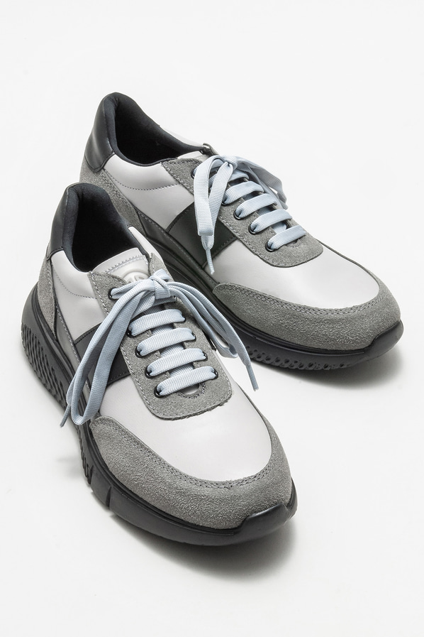 Gri erkek spor ayakkabı - Elle Shoes
