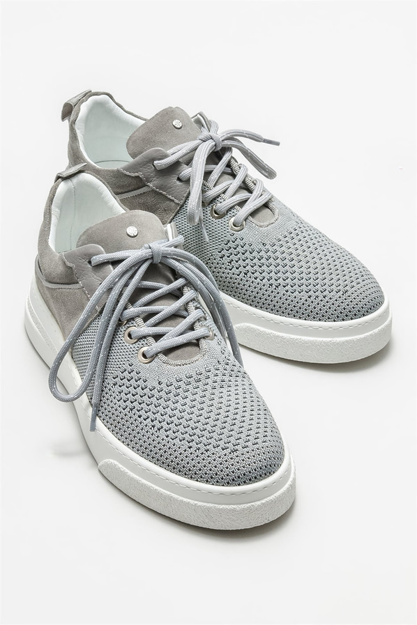 Gri erkek spor ayakkabı - Elle Shoes