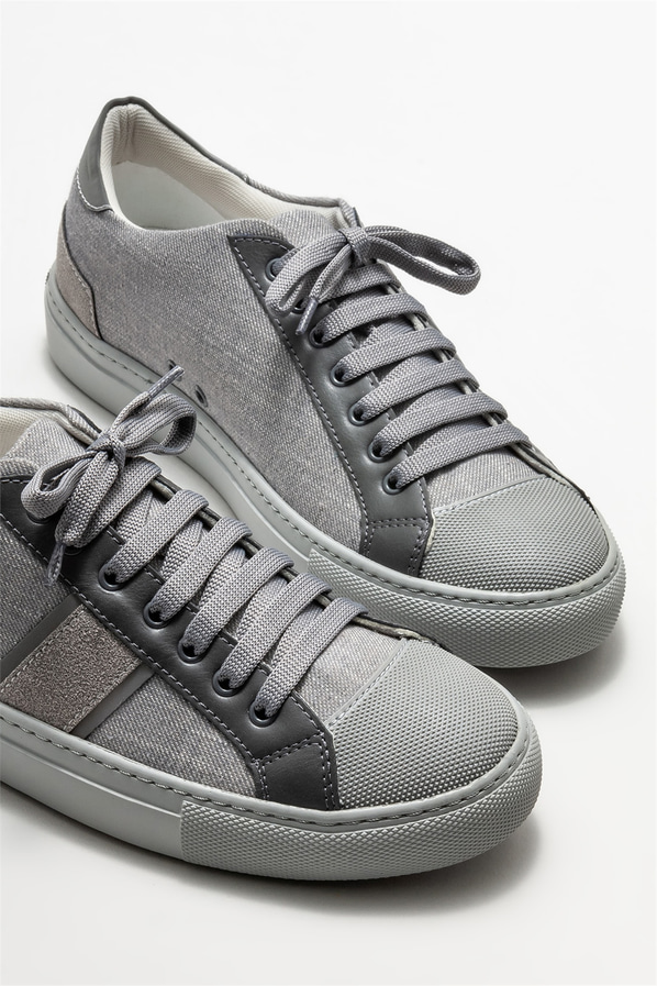 Gri erkek spor ayakkabı - Elle Shoes