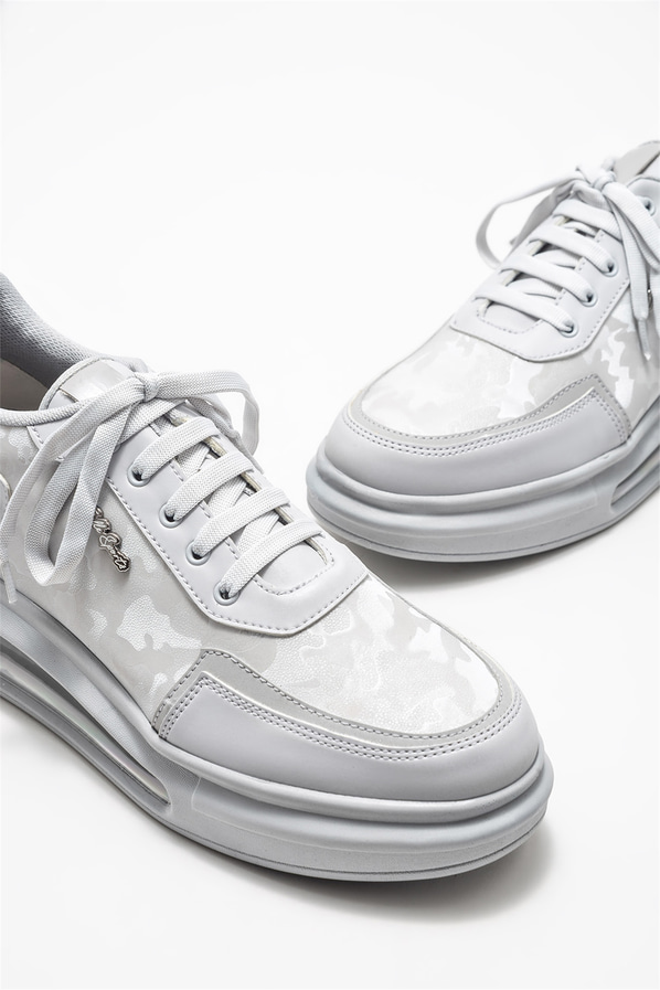 Gri erkek spor ayakkabı - Elle Shoes