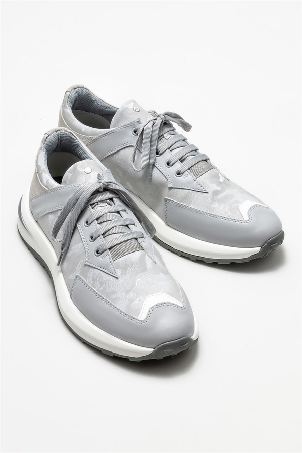 Gri erkek spor ayakkabı - Elle Shoes