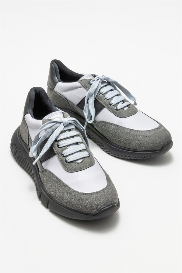 Gri erkek spor ayakkabı - Elle Shoes