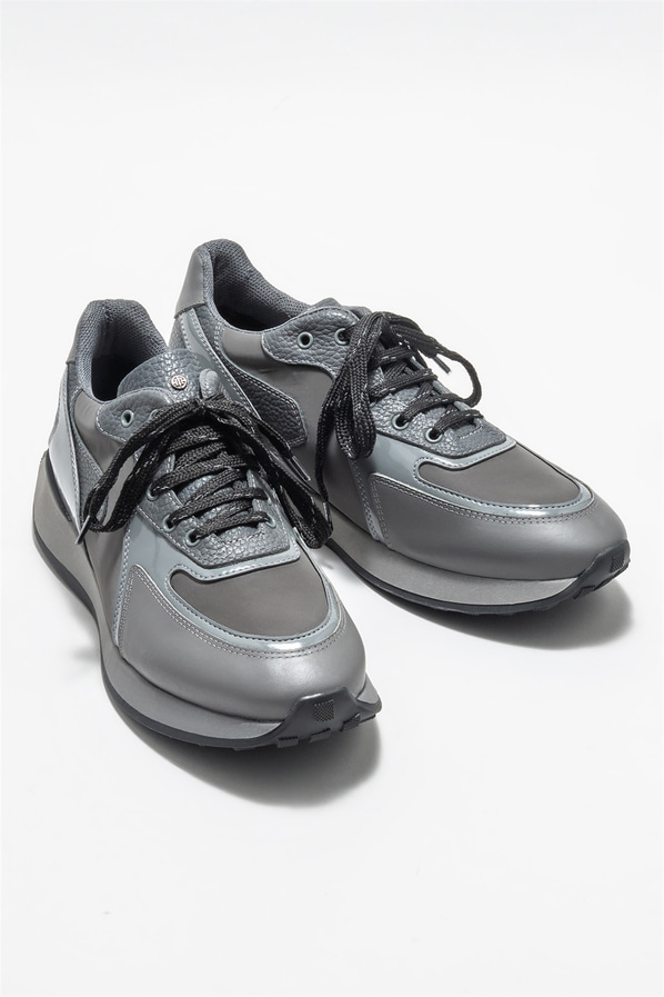 Gri erkek spor ayakkabı - Elle Shoes