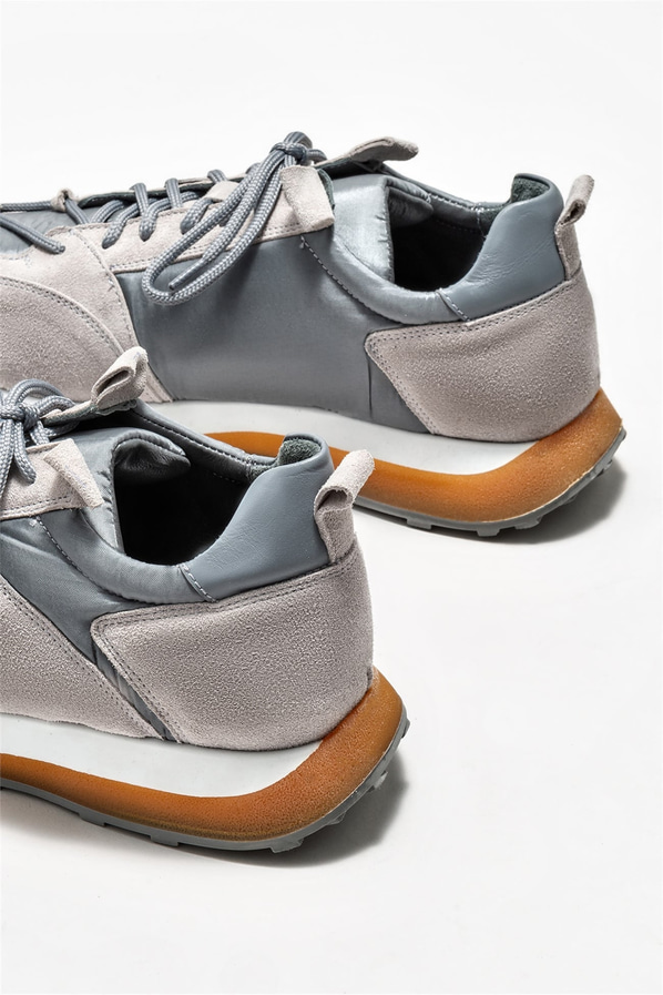 Gri erkek spor ayakkabı - Elle Shoes