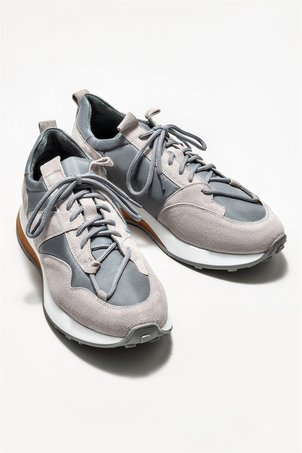 Gri erkek spor ayakkabı - Elle Shoes