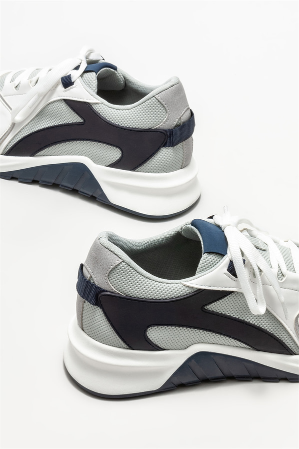 Gri erkek spor ayakkabı - Elle Shoes