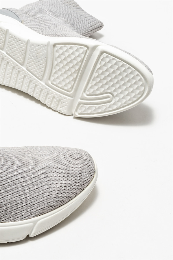 Gri erkek bot - Elle Shoes