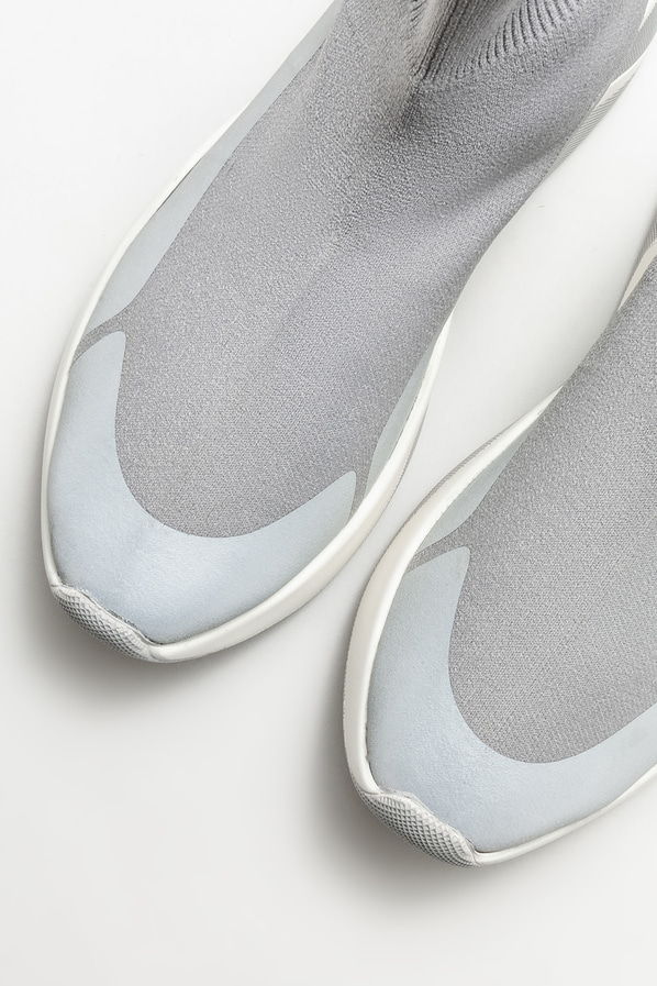 Gri kadın bot, günlük kullanım için - Elle Shoes