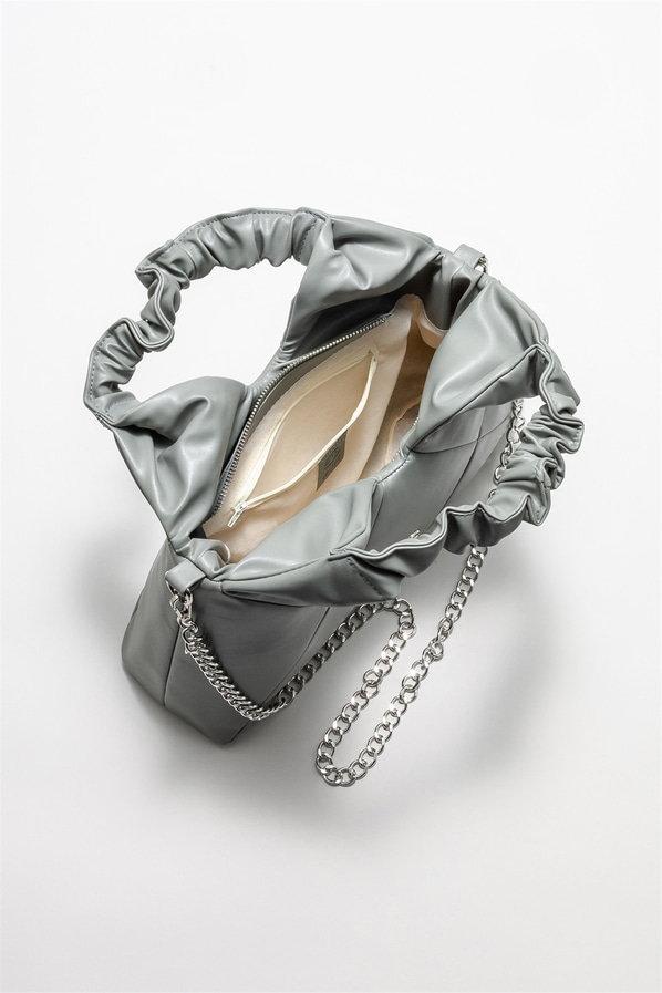 Gri kadın omuz çantası - Elle Shoes