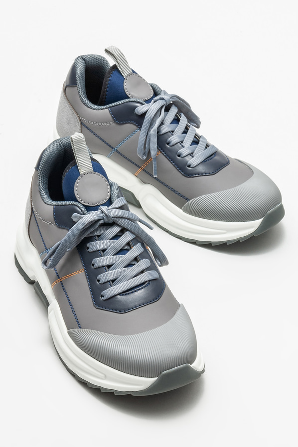 Gri kadın spor ayakkabı - Elle Shoes