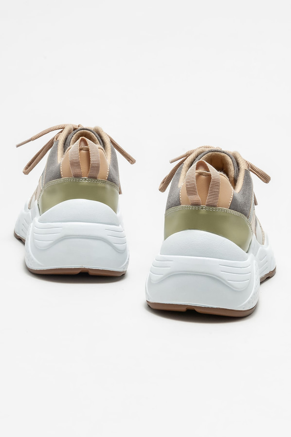 Gri kadın spor ayakkabı - Elle Shoes