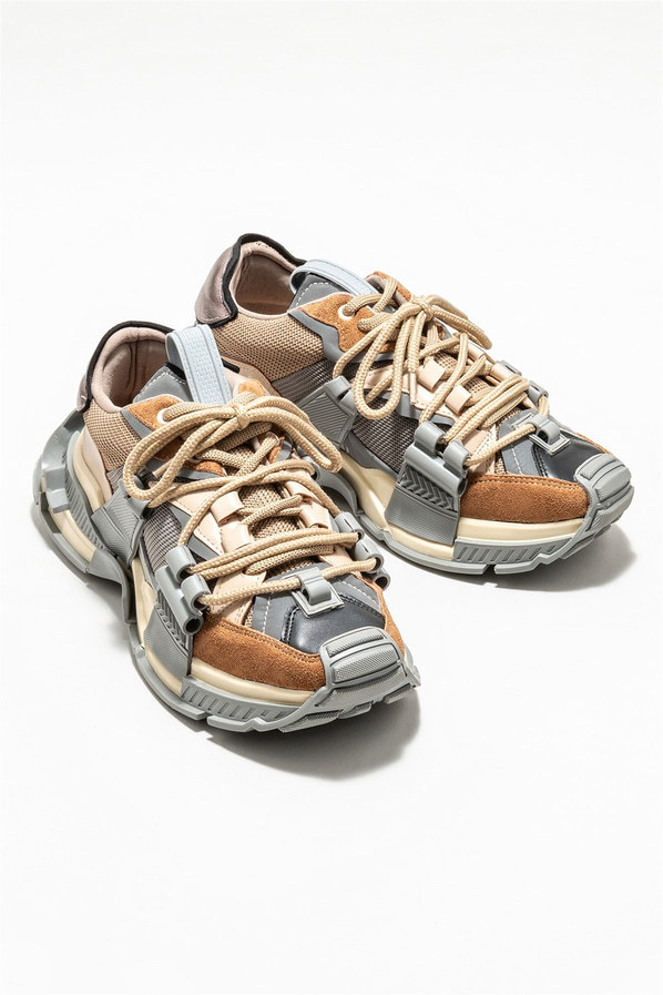 Gri kadın sneaker - Elle Shoes