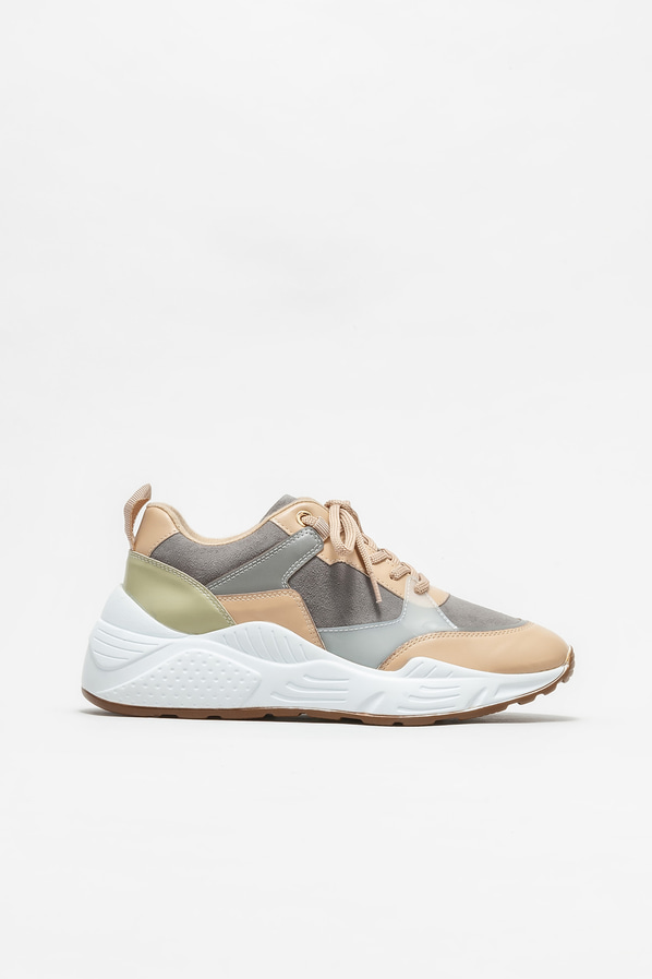 Gri kadın spor ayakkabı - Elle Shoes