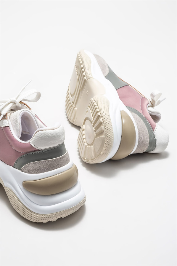 Gri kadın spor ayakkabı - Elle Shoes