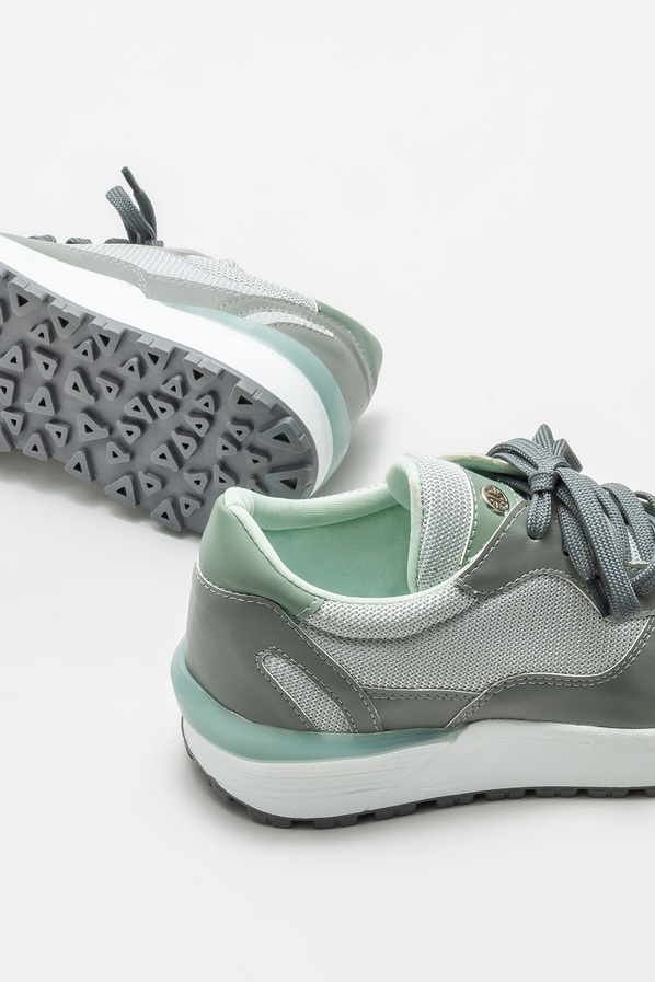 Gri kadın spor ayakkabı - Elle Shoes