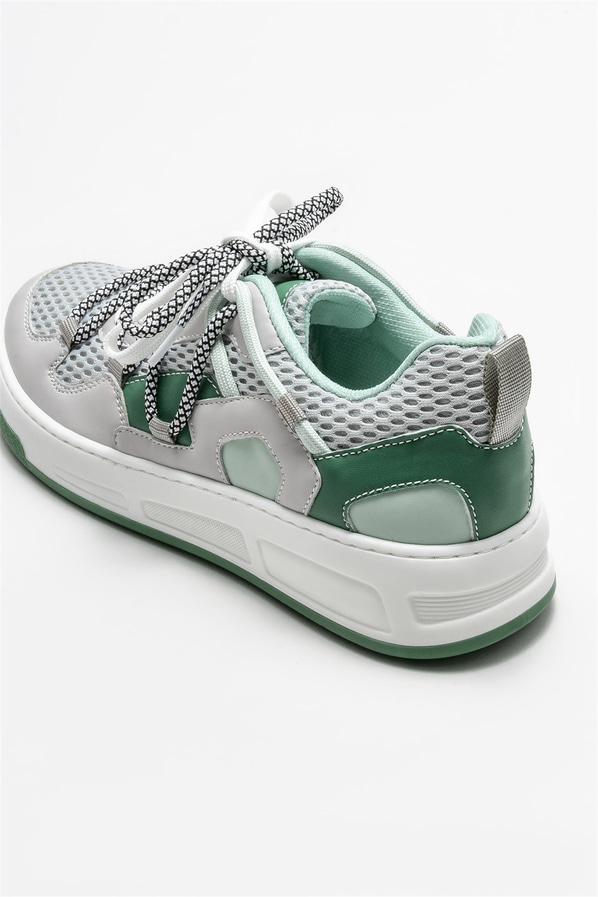 Gri kadın sneaker - Elle Shoes