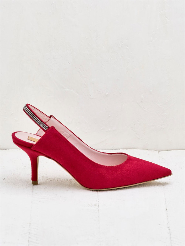 Kırmızı kadın ayakkabı - Elle Shoes