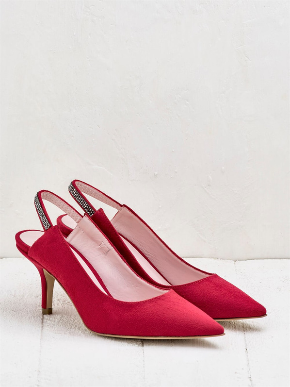 Kırmızı kadın ayakkabı - Elle Shoes
