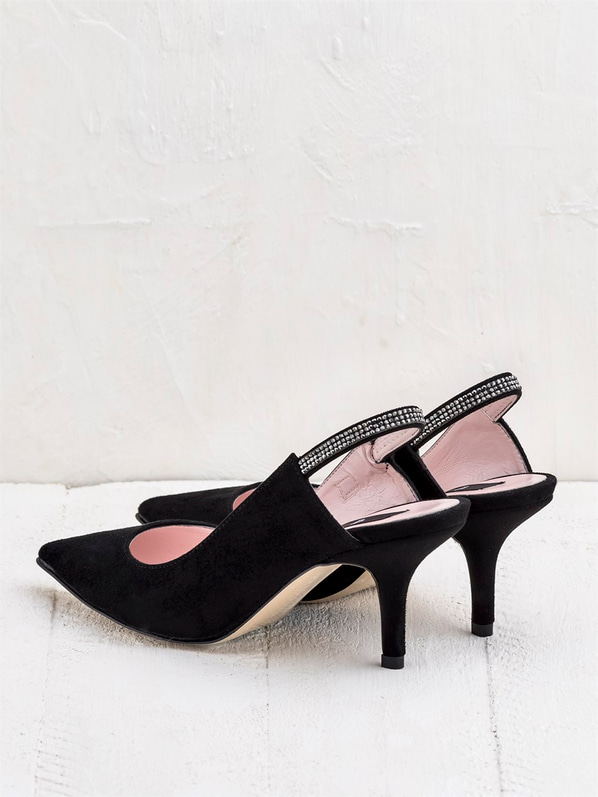 Siyah kadın ayakkabı - Elle Shoes