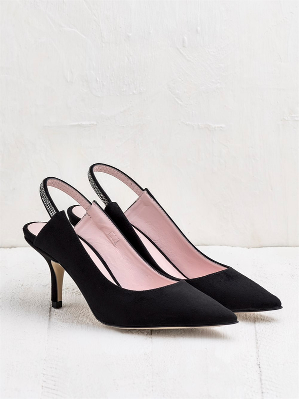 Siyah kadın ayakkabı - Elle Shoes
