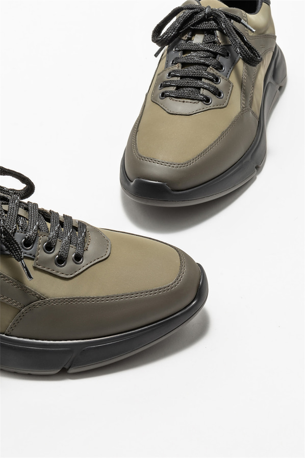 Haki erkek spor ayakkabı - Elle Shoes