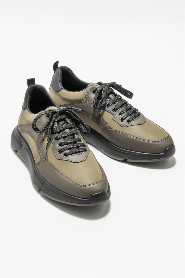 Haki erkek spor ayakkabı - Elle Shoes