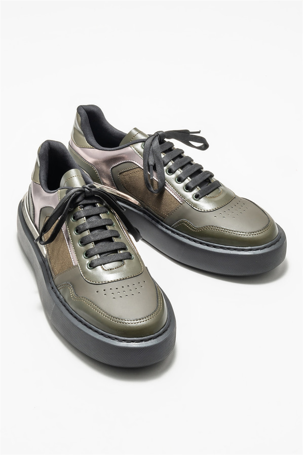 Haki erkek spor ayakkabı - Elle Shoes