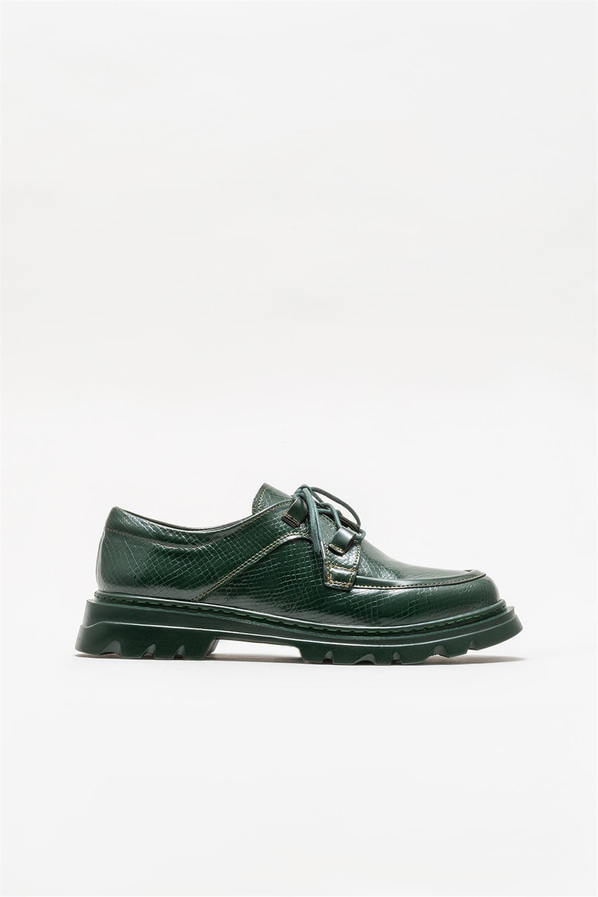 Haki kadın ayakkabı, günlük kullanım için - Elle Shoes