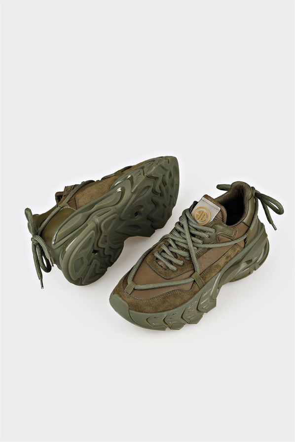 Haki Kadın Spor Ayakkabı