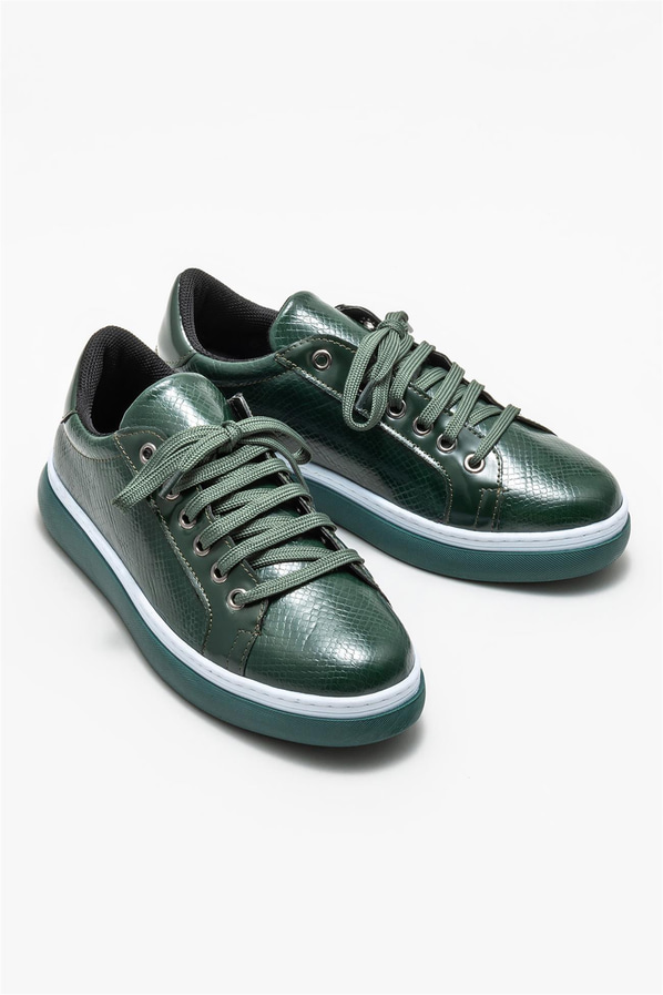 Haki kadın sneaker - Elle Shoes