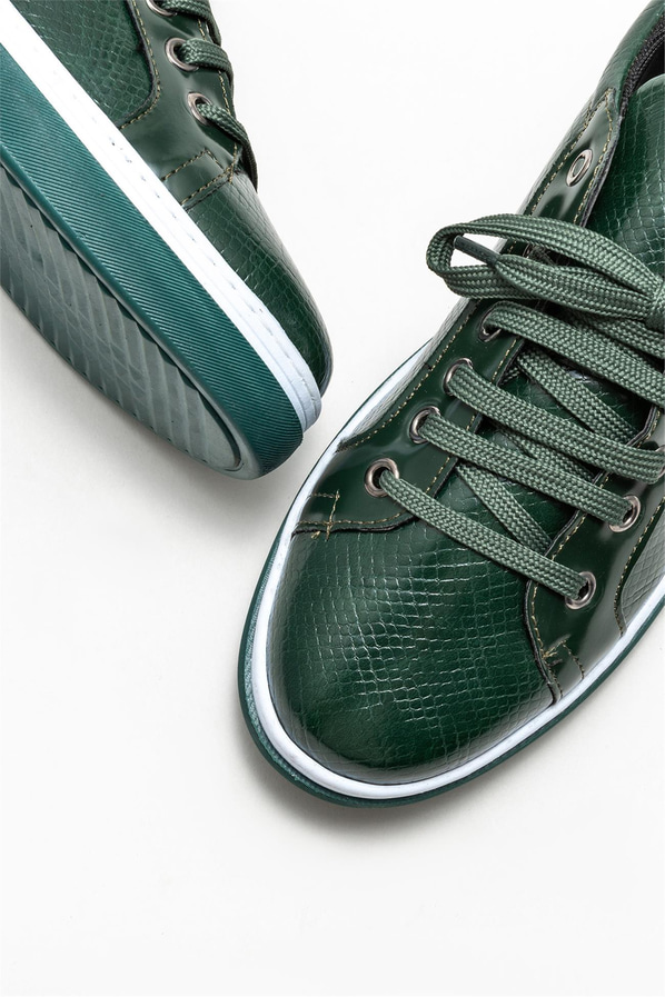 Haki kadın sneaker - Elle Shoes