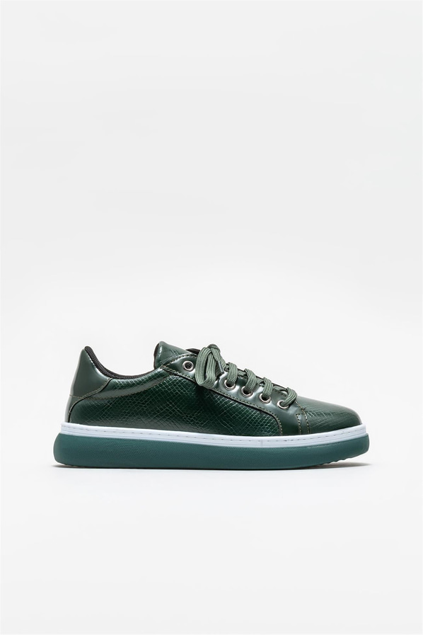 Haki kadın sneaker - Elle Shoes