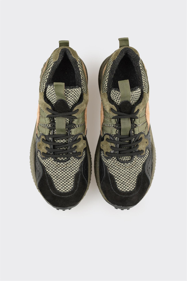 Haki Kadın Spor Ayakkabı