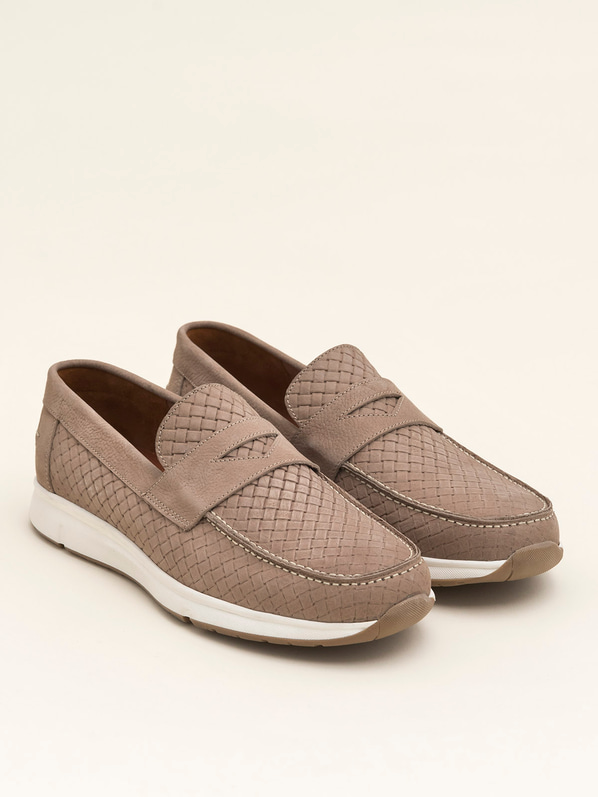 Hakiki Deri Erkek Sneaker Kum