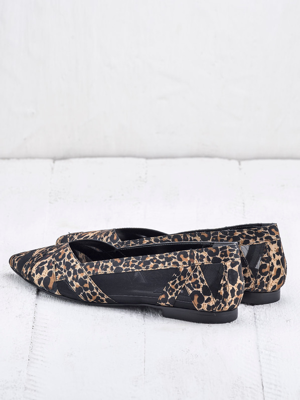 HALAULA BAYAN AYAKKABI LEOPAR/SIYAH
