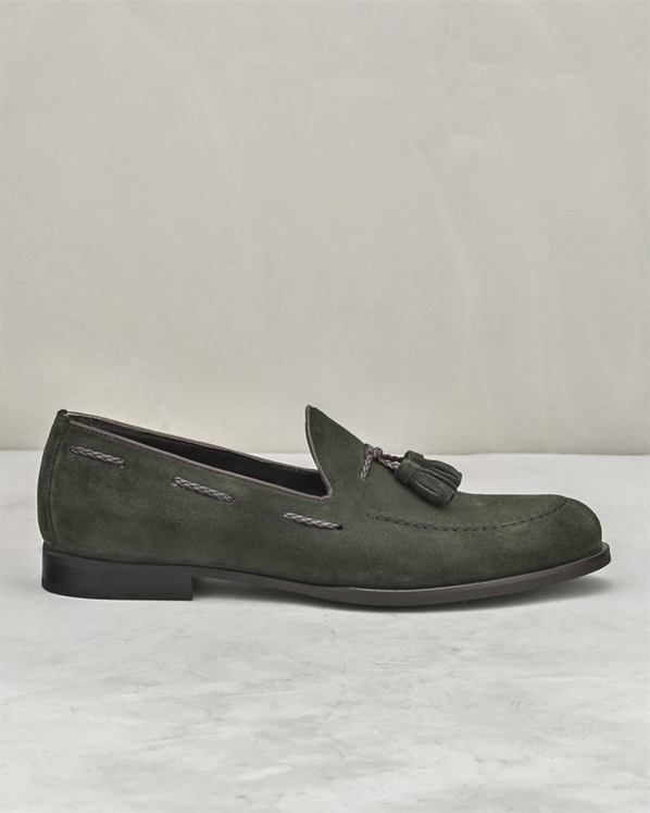 Haki erkek ayakkabı - Elle Shoes